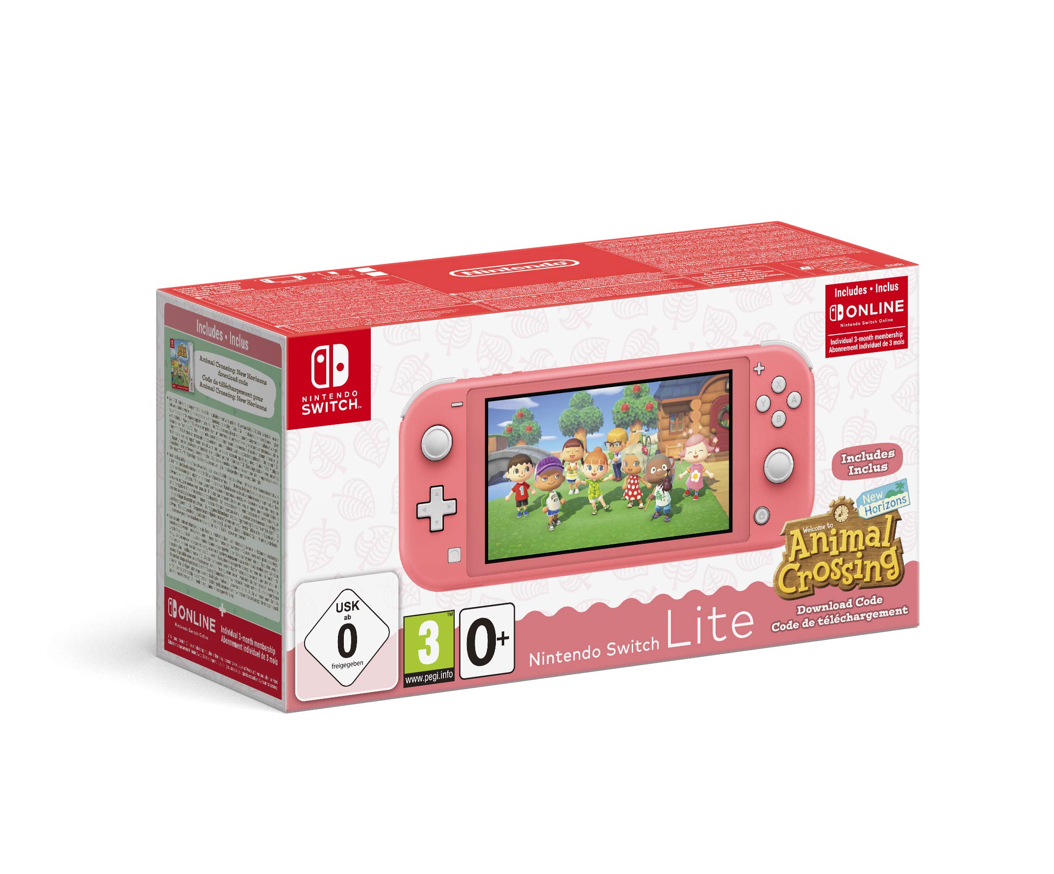 Nintendo Switch Lite Console + Animal Crossing: New Horizons