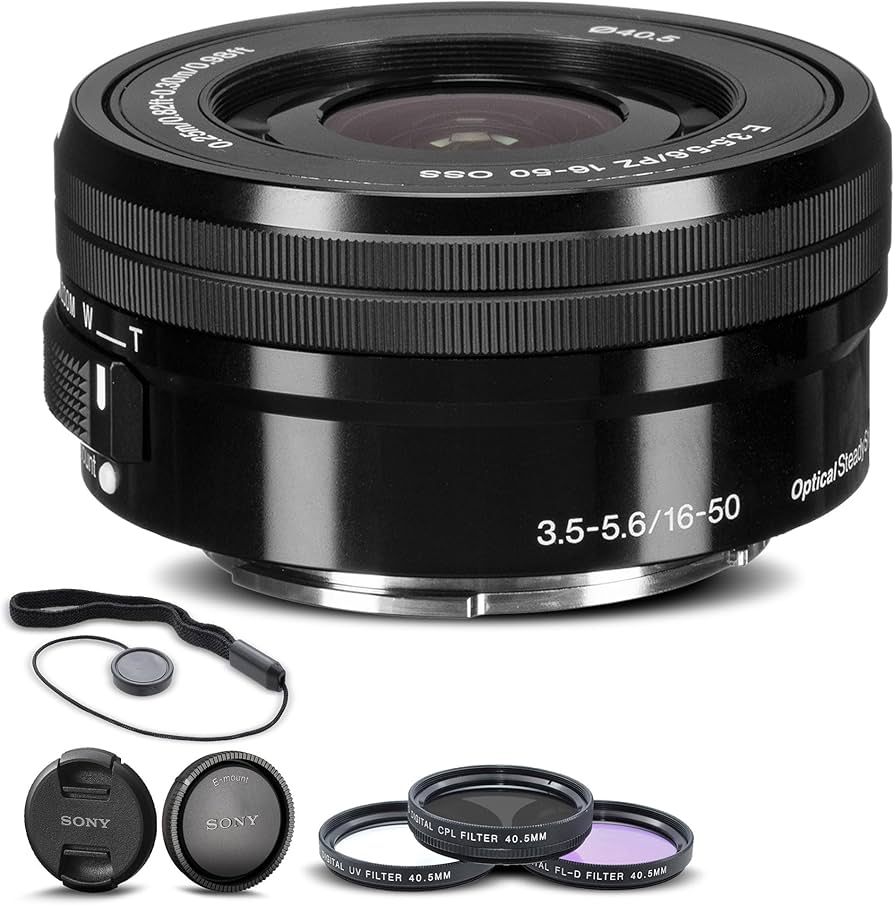 Amazon.com : Sony E PZ 16-50mm f/3.5-5.6 OSS Lens (SELP1650) +