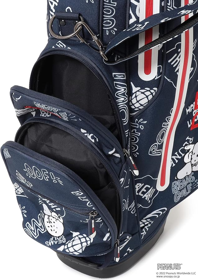 Amazon.co.jp: [ビームスゴルフ] バッグ キャディバッグ PEANUTS 別注