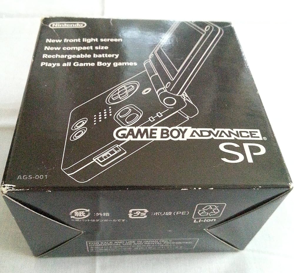 Amazon | ゲームボーイアドバンスSP オニキスブラック【メーカー生産