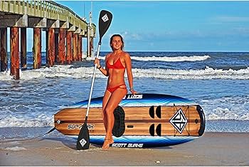 Amazon.com : Scott Burke 10'6 SUP/Yak Paddleboard Package : Sports
