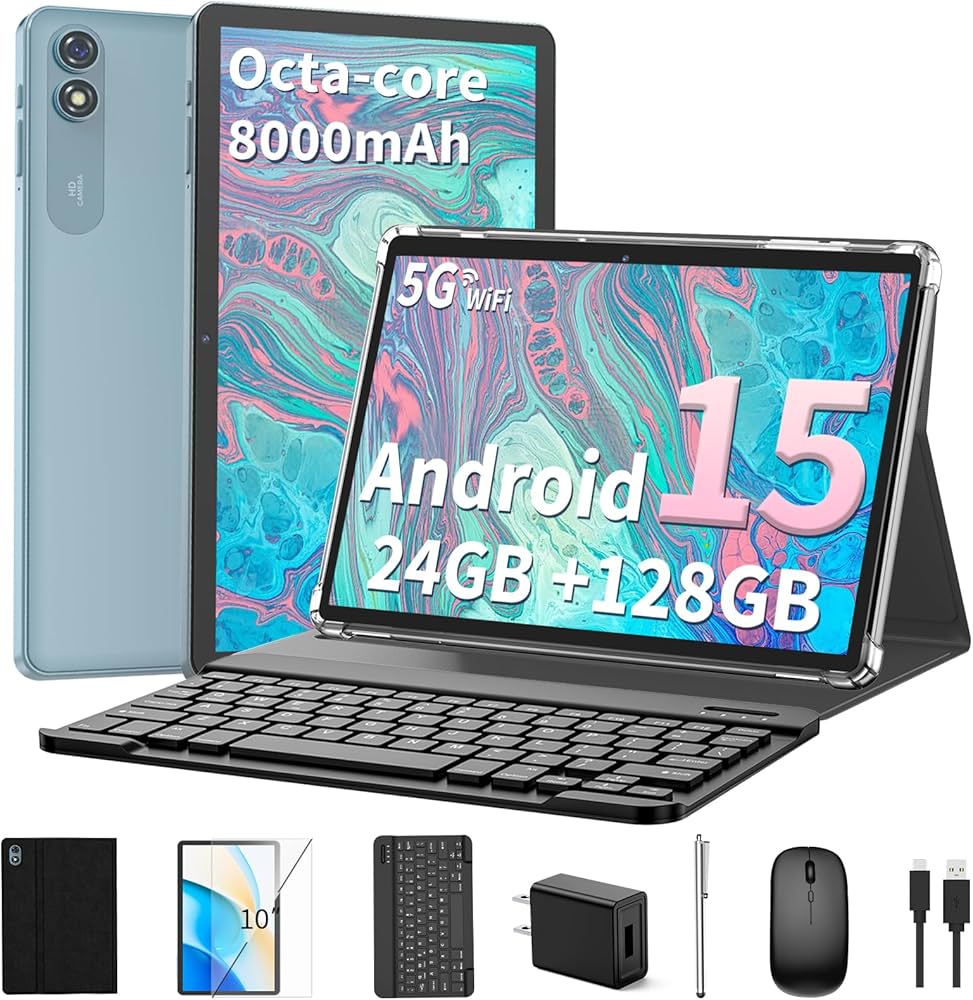 Amazon.co.jp: Relndoo 2025 Android 15 タブレット キーボード付き