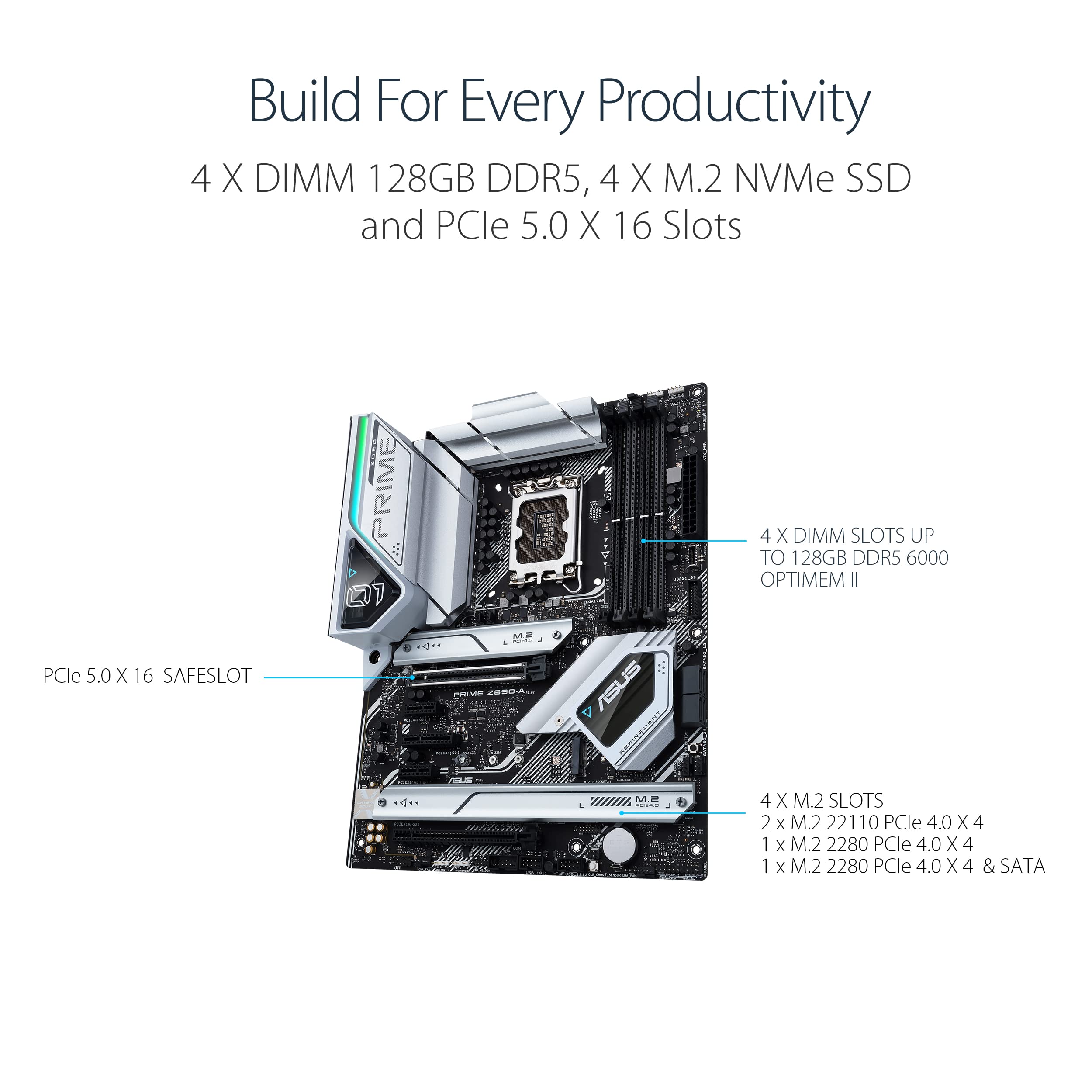 Amazon | ASUS Prime Z690-A LGA 1700 (Intel 12th) ATX マザーボード