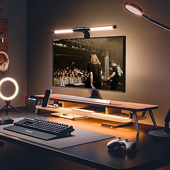 Amazon.co.jp: Fenge モニター台 卓上 パソコン台 デスクシェルフ pc台