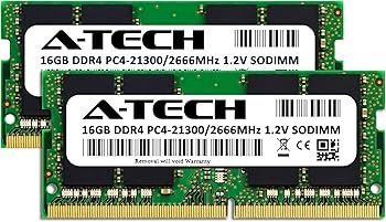 A-Tech 32GB (2x16GB) DDR4 2666MHz PC4-21300 (PC4-2666V) CL19