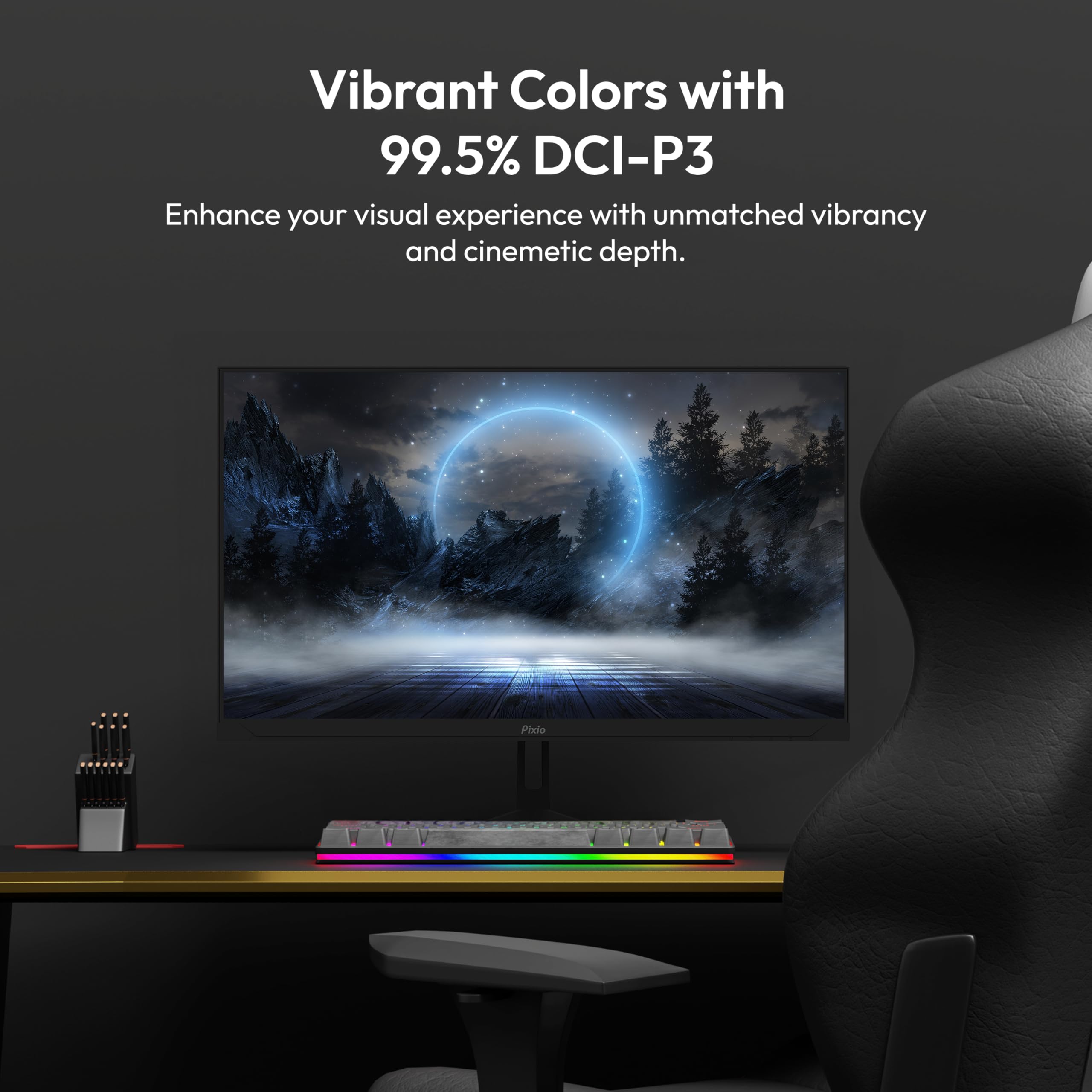 Amazon.com: Pixio PX27U Wave 27 inch 160Hz Refresh Rate 4K