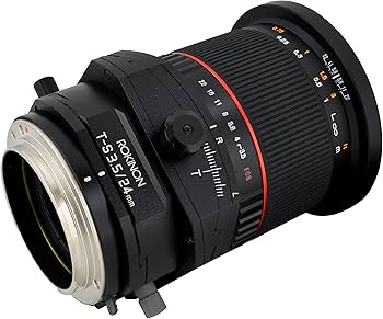 Amazon.co.jp: Rokinon 24mm F3.5 フルフレーム チルトシフトレンズ