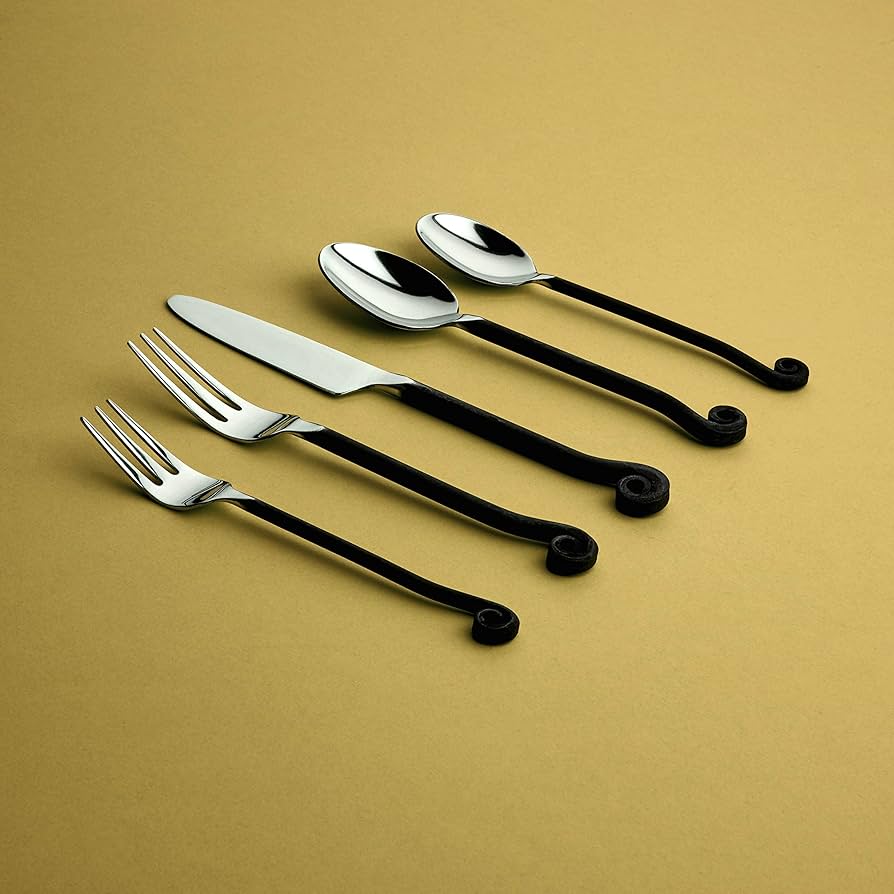 Amazon.com | Gourmet Settings 20-Piece Flatware Treble Clef