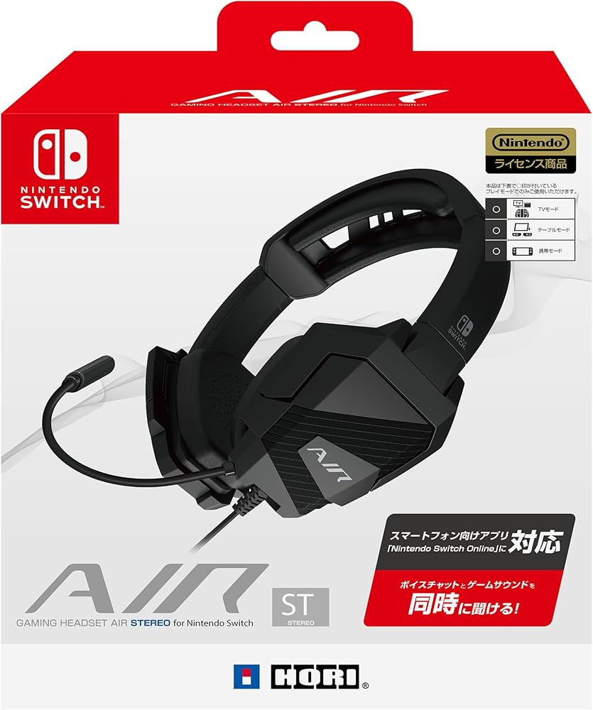 Amazon.co.jp: 【Nintendo Switch対応】ゲーミングヘッドセット AIR