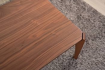 Amazon | 東谷 コタツテーブル ウォルナット 正方形 幅75×奥行75×高さ