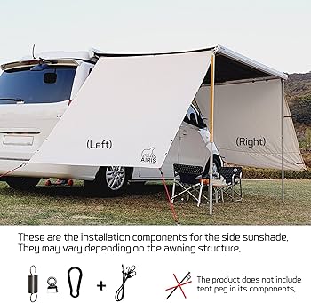 Amazon.co.jp: カーサイドタープ AIRIS オーニングテント - Car Side