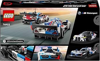 Amazon.com: Lego Speed Champions BMW M4 GT3 & BMW M Hybrid Set