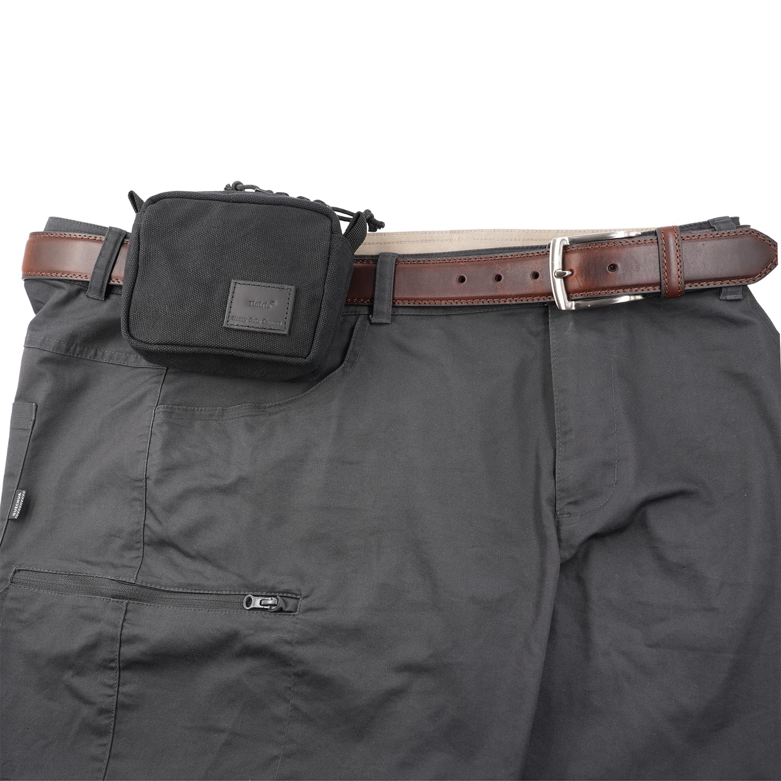 Amazon.co.jp: Tintris ベルトポーチ メンズ レディース YKKジッパー