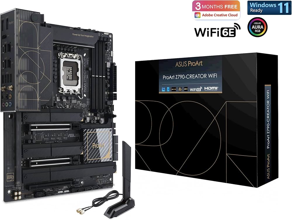 Amazon | ASUS ProArt Z790-Creator WiFi 6E LGA 1700(Intel 14th