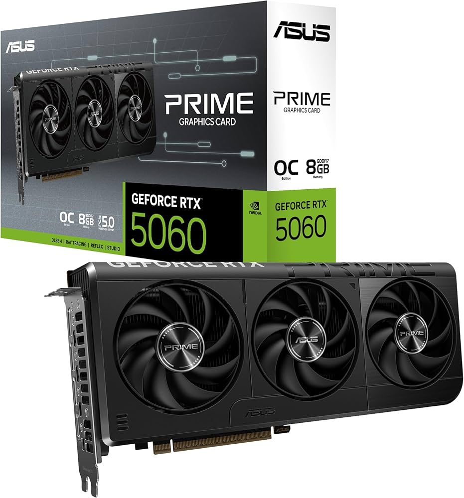 Amazon | ASUS PRIME GeForce RTX 5060 8GB GDDR7 OCエディション