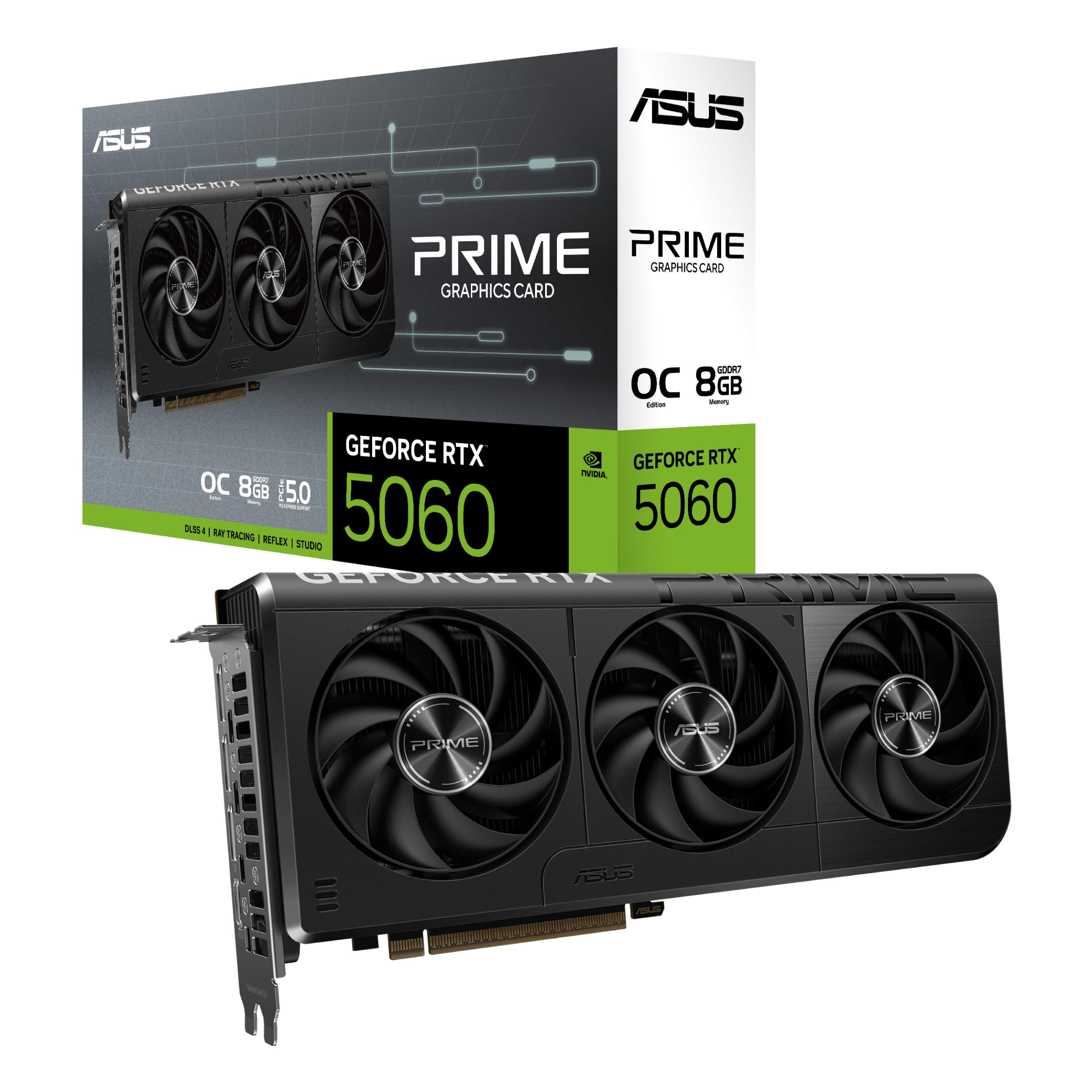 Amazon | ASUS PRIME GeForce RTX 5060 8GB GDDR7 OCエディション