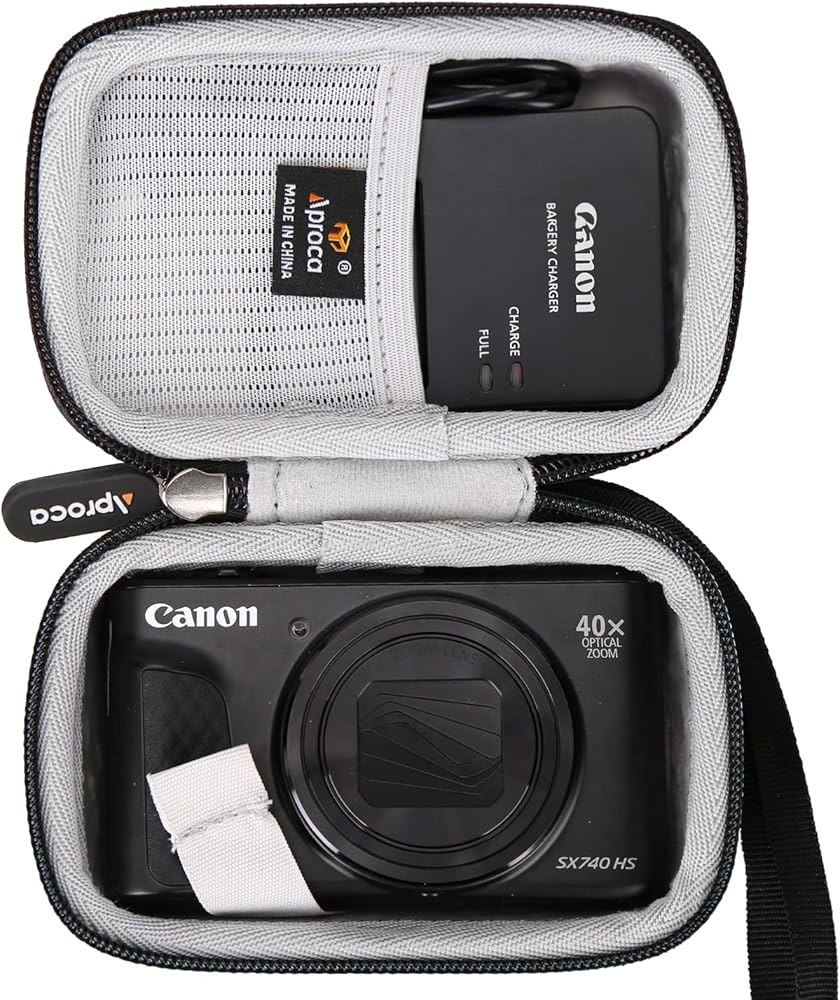 Amazon.co.jp: Aproca ポータブルハードトラベル収納ケース Canon