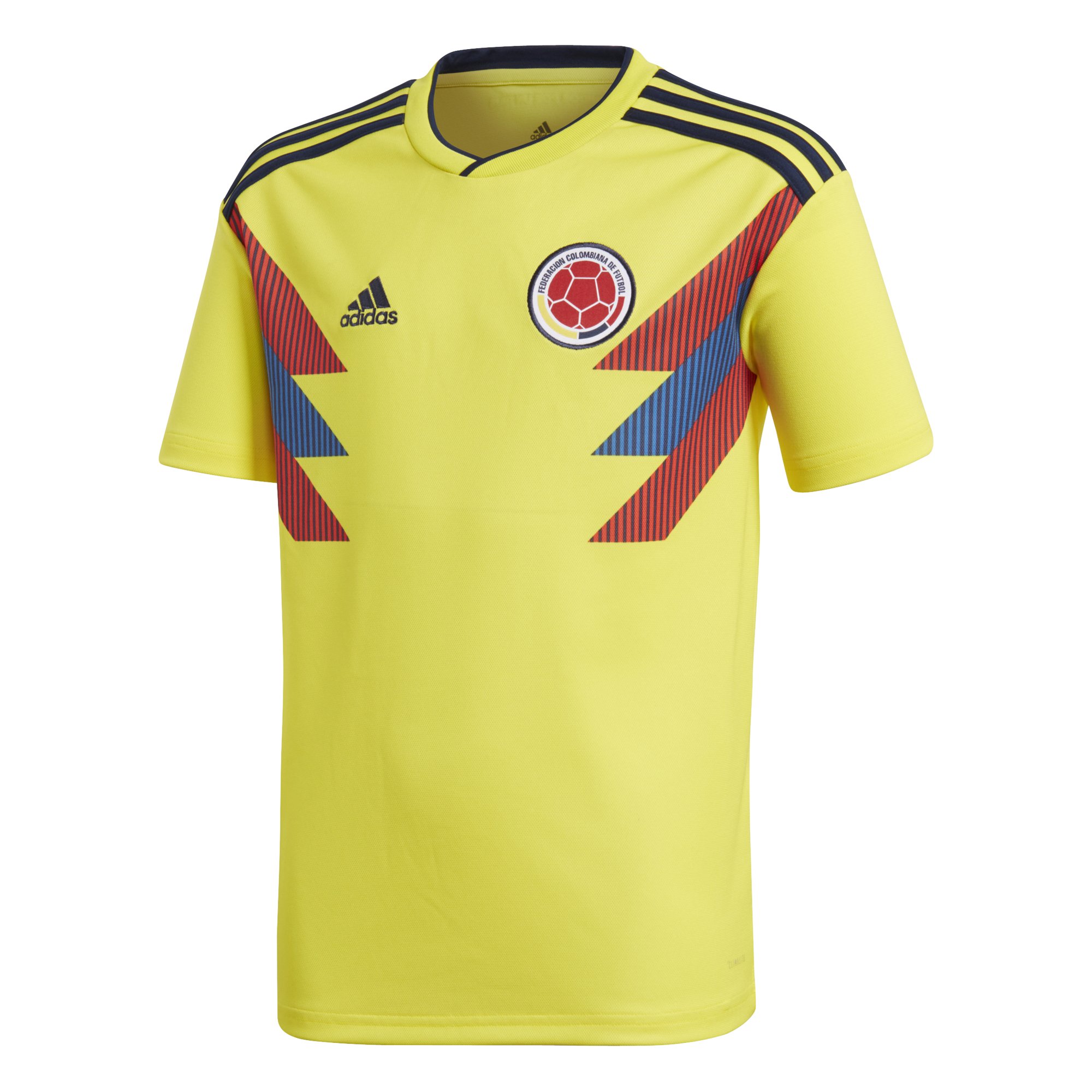 adidas 2018 FIFA World Cup Youth Colombia Home Jersey, Bright