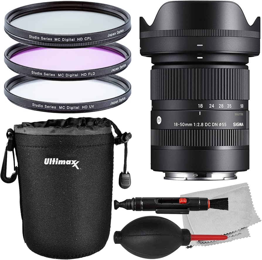 Amazon.com : Sigma 18-50mm f/2.8 DC DN Contemporary Lens for Sony