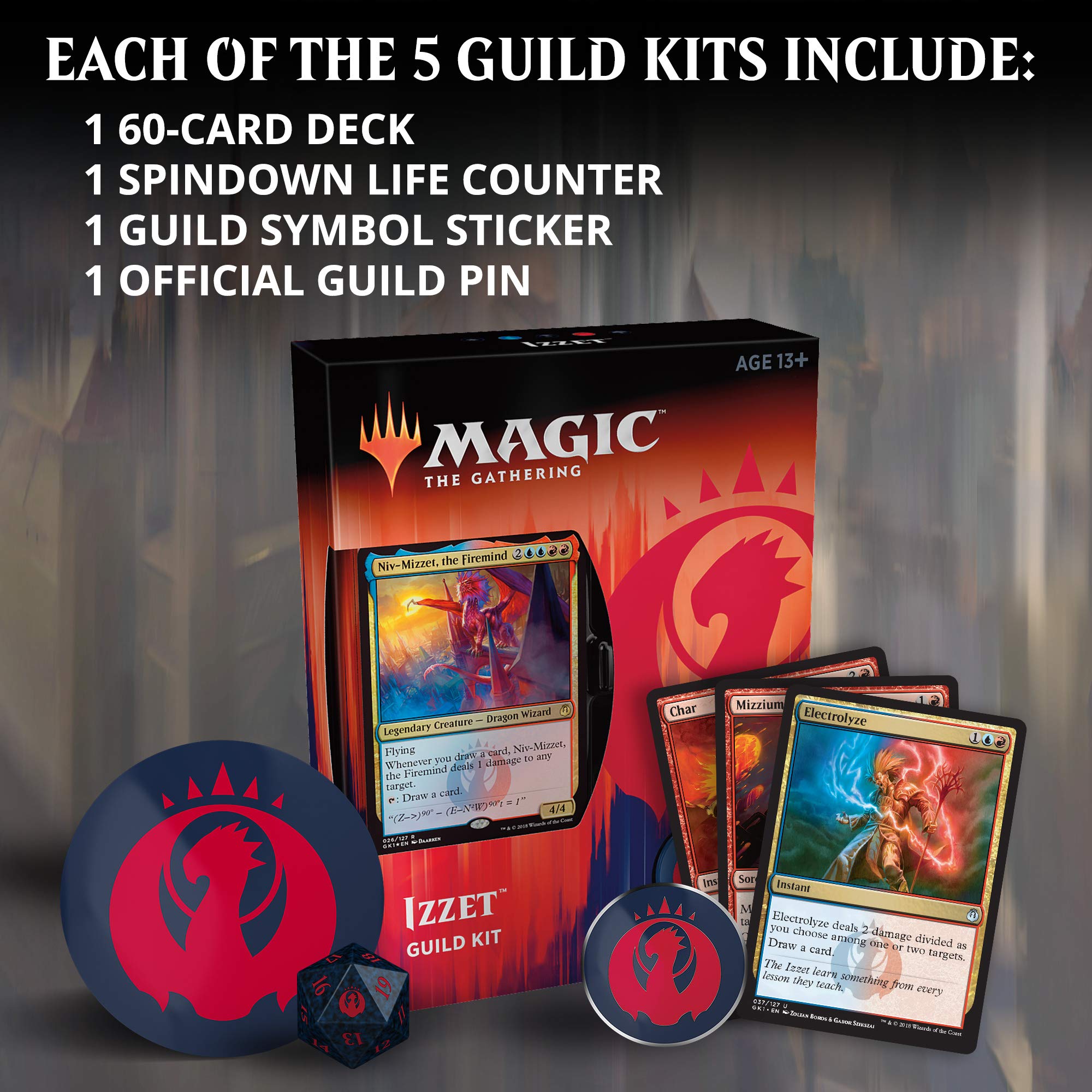 Amazon.co.jp: MTG Magic the Gathering Guilds of Ravnica Guild Kit