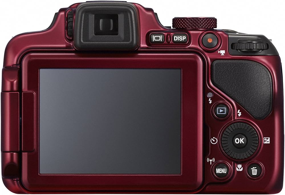 Amazon | Nikon デジタルカメラ P600 光学60倍 1600万画素 レッド