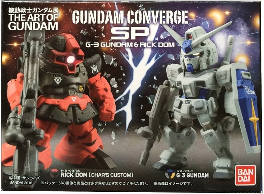 Amazon.com: Bandai Shokugan FW Gundam Converge Gundam Exhibition