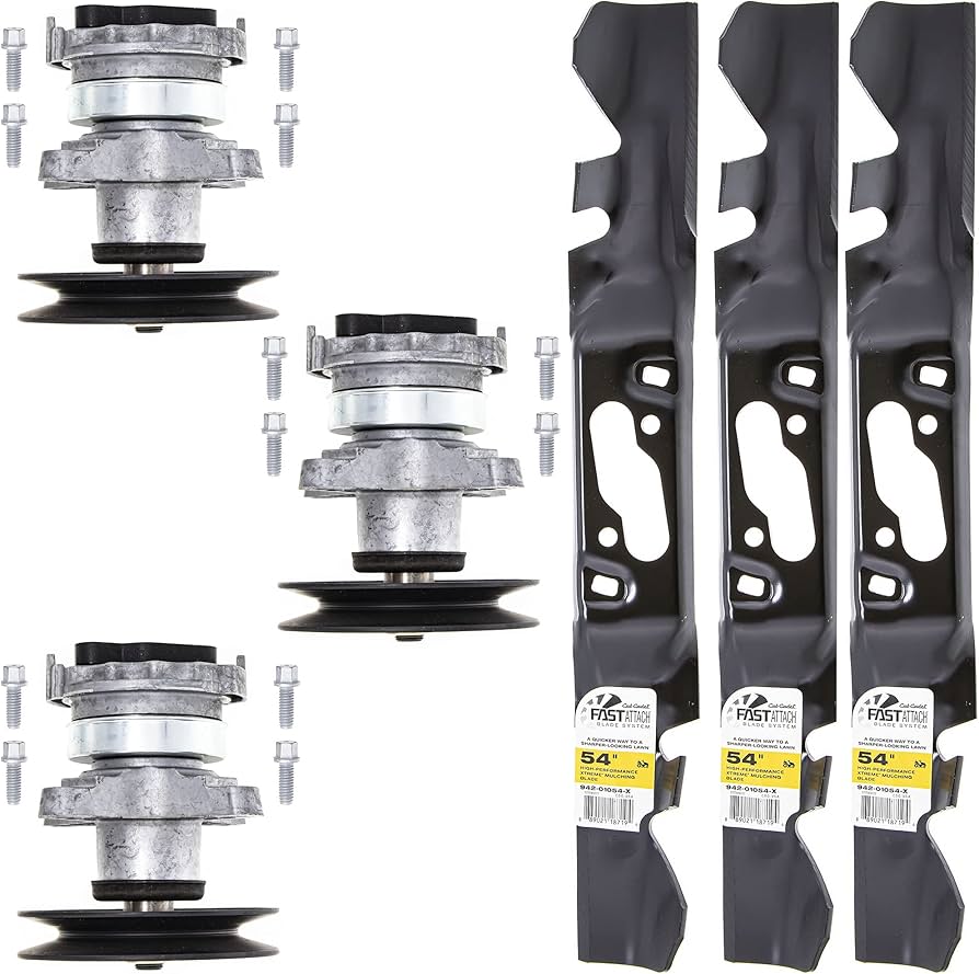 Amazon.com : CUB CADET Xtreme Fastattach Blade & Spindle Kit 942