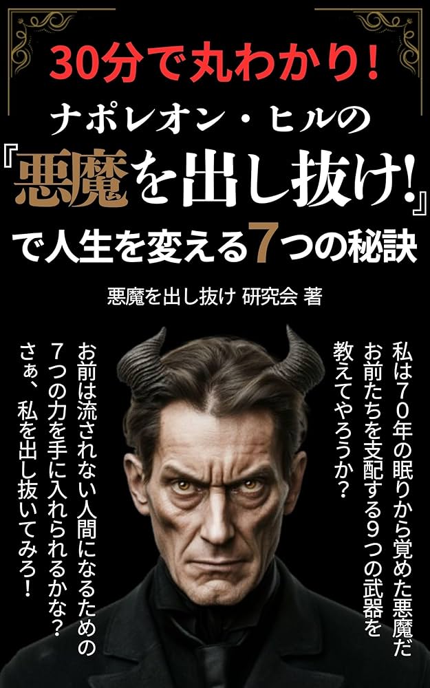30分で丸わかり！ ナポレオン・ヒルの『悪魔を出し抜け！』で人生を