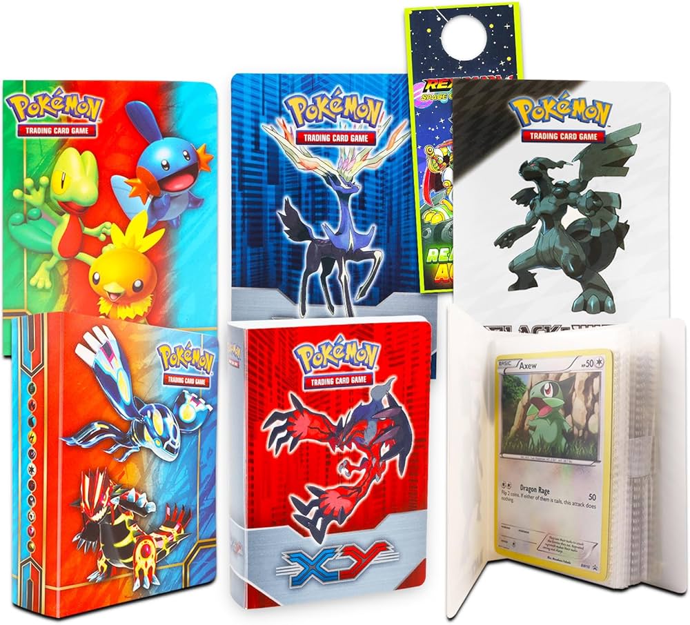 Amazon.co.jp: カード用ポケモンバインダー - 6パックの詰め合わせミニ