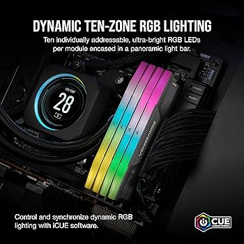 Amazon | CORSAIR DDR5-5200MHz デスクトップPC用メモリ VENGEANCE RGB