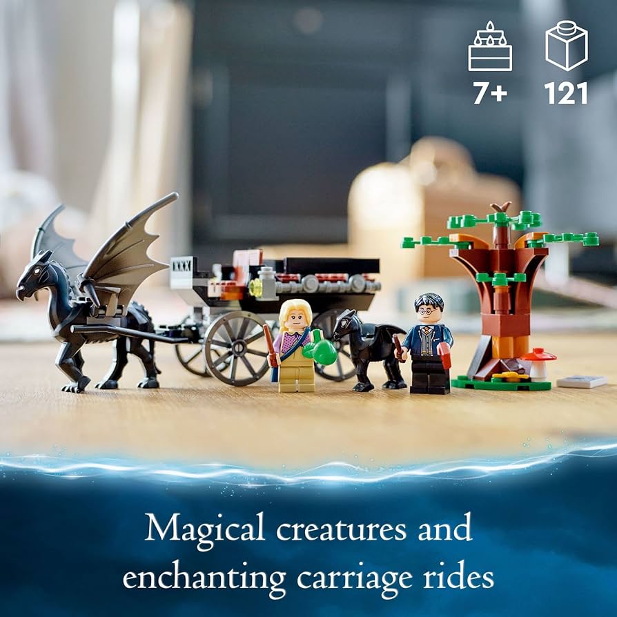 Amazon.com: LEGO Harry Potter Hogwarts Carriage & Thestrals Set