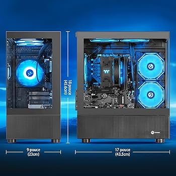 Amazon.com: Gaming PC Desktop Computer, AMD Ryzen 5 5600GT 16GB