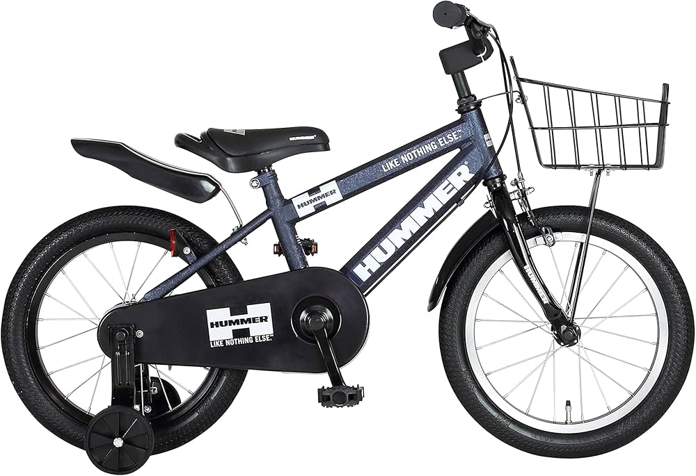 Amazon | HUMMER(ハマー) KID'S18-OH 特殊折りたたみ補助輪付き