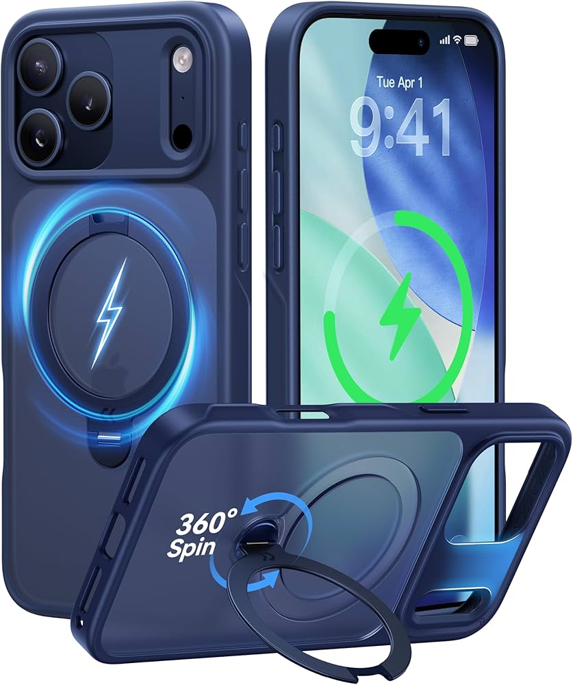 Amazon.com: CASEKOO Official Blue for iPhone 17 Pro Max Case with