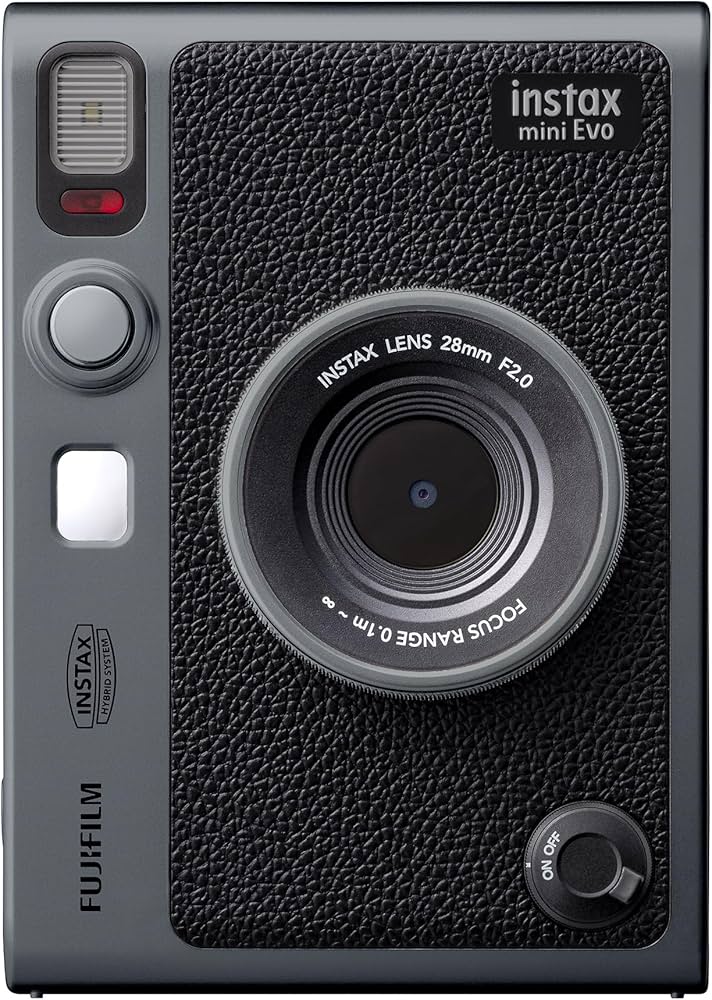 Amazon | INSTAX Mini EVO ダークシルバーバンドル | インスタント