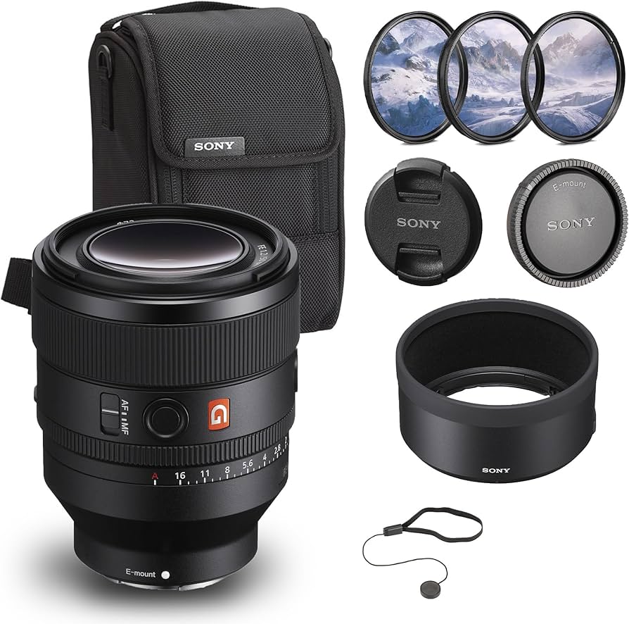 Amazon.com: Sony FE 50mm f/1.2 GM Lens (Sony E) (SEL50F12GM) +