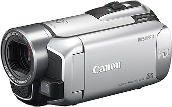 Amazon | Canon デジタルビデオカメラ iVIS HF R11 スノーシルバー