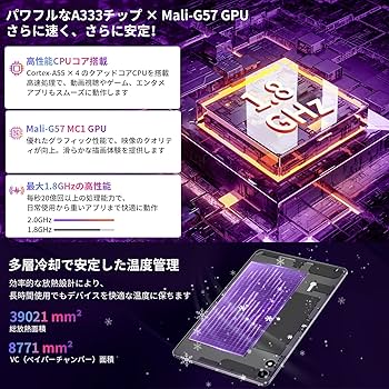 Amazon.co.jp: 【2026新登場 タブレット 10インチ】RebotAI タブレット