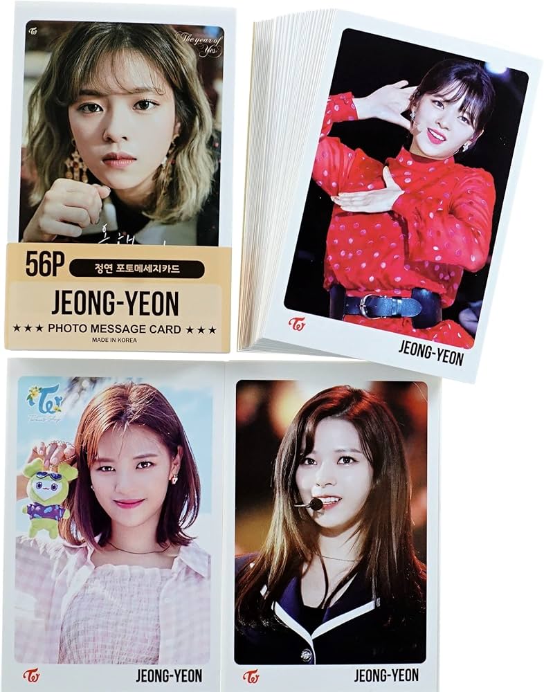 Amazon.co.jp: TWICE トゥワイス グッズ フォトメッセージカード 56枚