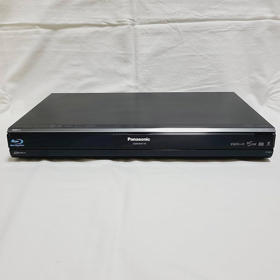 Amazon | Panasonic 500GB 2チューナー ブルーレイレコーダー ブラック