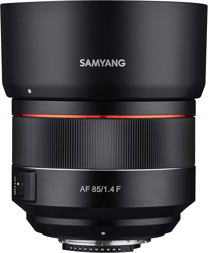 Amazon.com : Samyang 85 mm F1.4 Auto‑Focus Telephoto Lens for