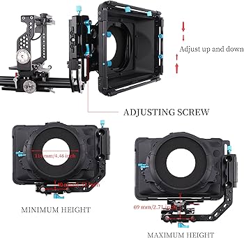 Amazon.com : Fotga DP3000 M3 4x4 Swing-Away Matte Box for 15mm