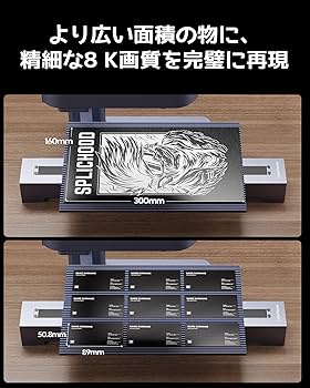 Amazon | LaserPecker 4 専用 スライドエクステンションのみ 300*160mm