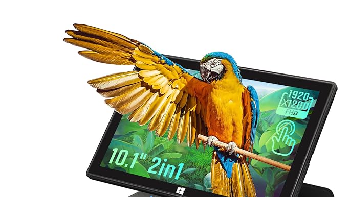 Amazon.com : BINTEC 10.1-inch 2-in-1 Laptop/Tablet Computer, Thin