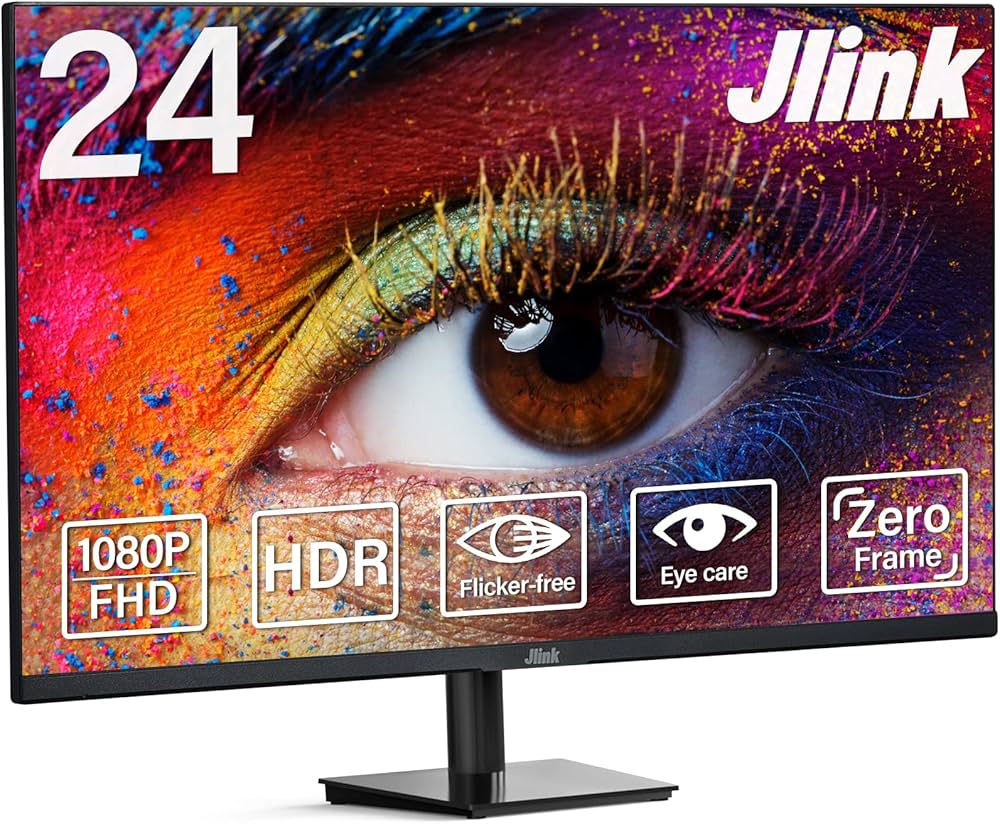 Amazon.co.jp: Jlink モニター 24インチ ディスプレイ 1920*1080フルHD