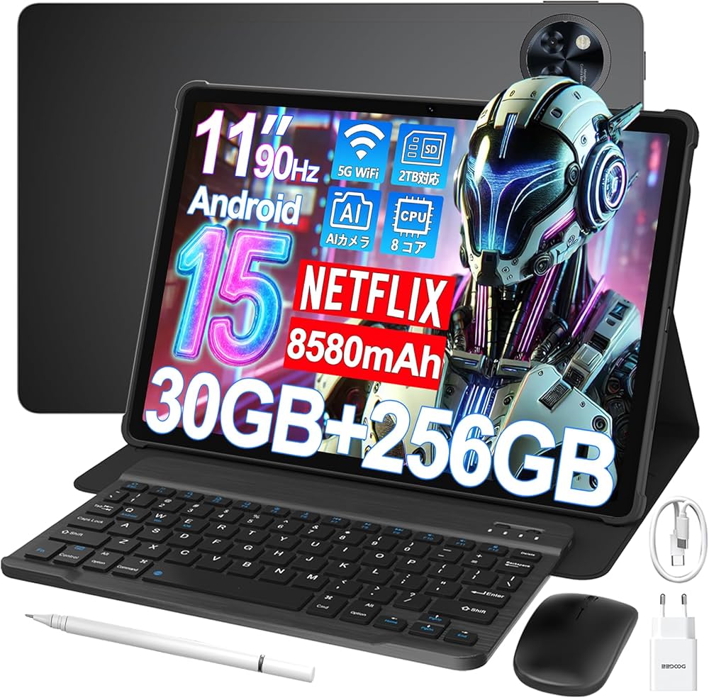 Amazon.co.jp: 【11インチ Android 15 初登場】DOOGEE U11 PRO セット