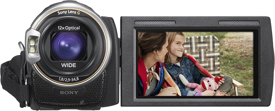 Amazon.com : Sony HDRCX580V High Definition Handycam 20.4 MP