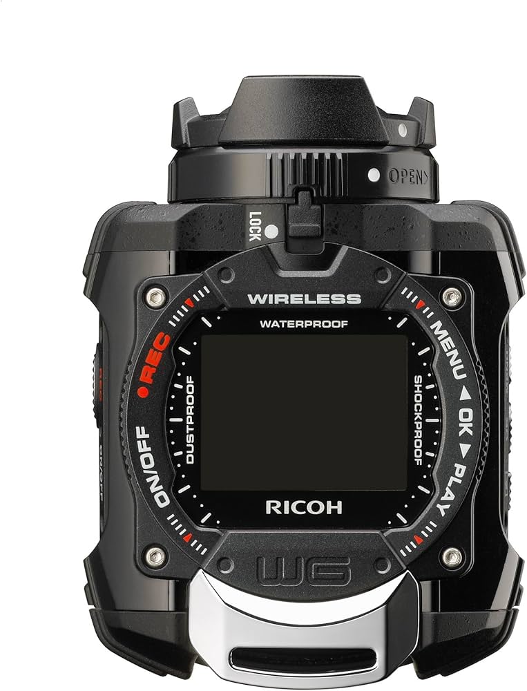 Amazon | RICOH 防水アクションカメラ WG-M1 ブラック WG-M1 BK 08271