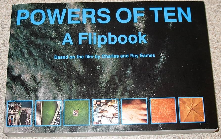 Powers of Ten: A Flipbook: Amazon.co.uk: Eames, Charles, Eames