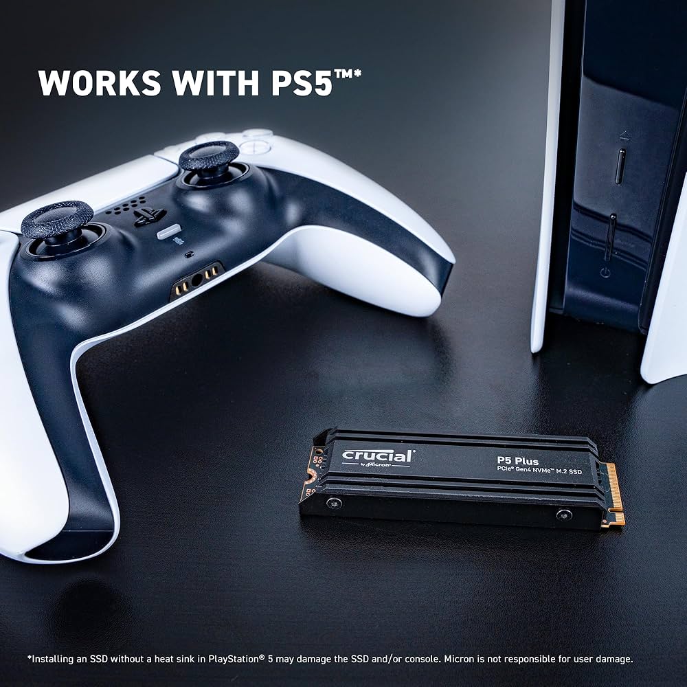 Amazon | Crucial P5 Plus 1TB Gen4 NVMe M.2 SSD 内蔵ゲーミングSSD